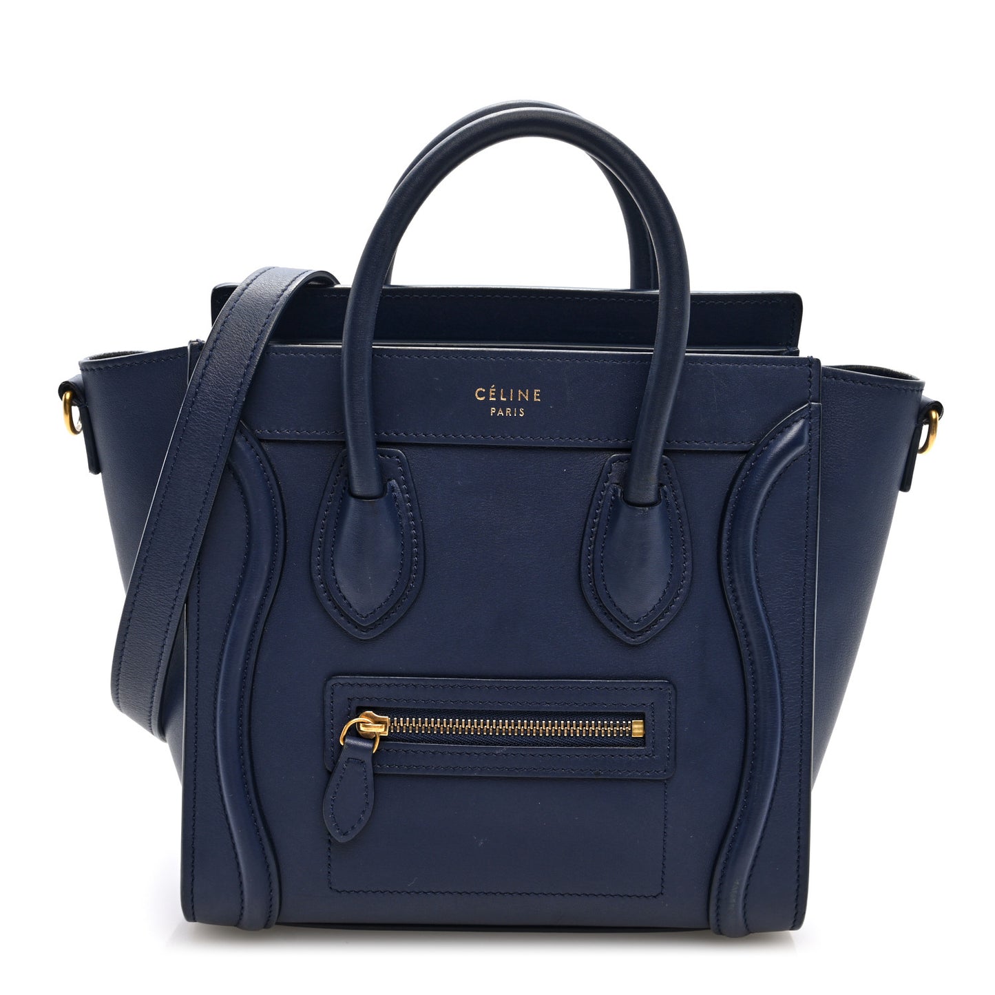 Smooth Calfskin Nano Luggage Ink