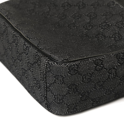 Gucci GG Monogram Flight Small Crossbody Bag Black 11 of 14