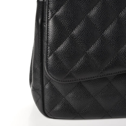 Chanel Caviar Quilted Jumbo Double Flap Black 11 of 11