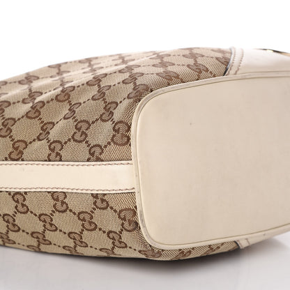 Gucci Monogram Medium New Britt Hobo Off White 12 of 12