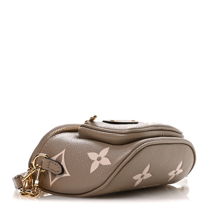 Louis Vuitton Empreinte Mini Bumbag Tourterelle Cream 3 of 9