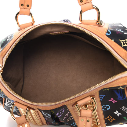 Louis Vuitton Monogram Multicolor Courtney GM Black 6 of 14