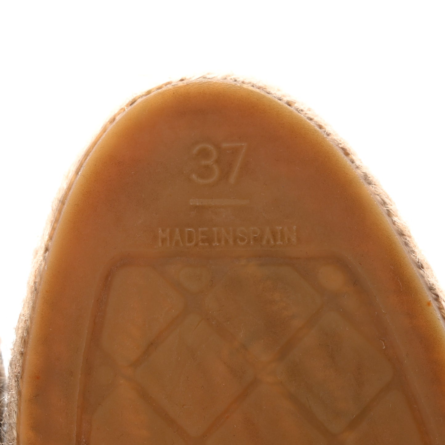Lambskin CC Espadrilles 37 Blue