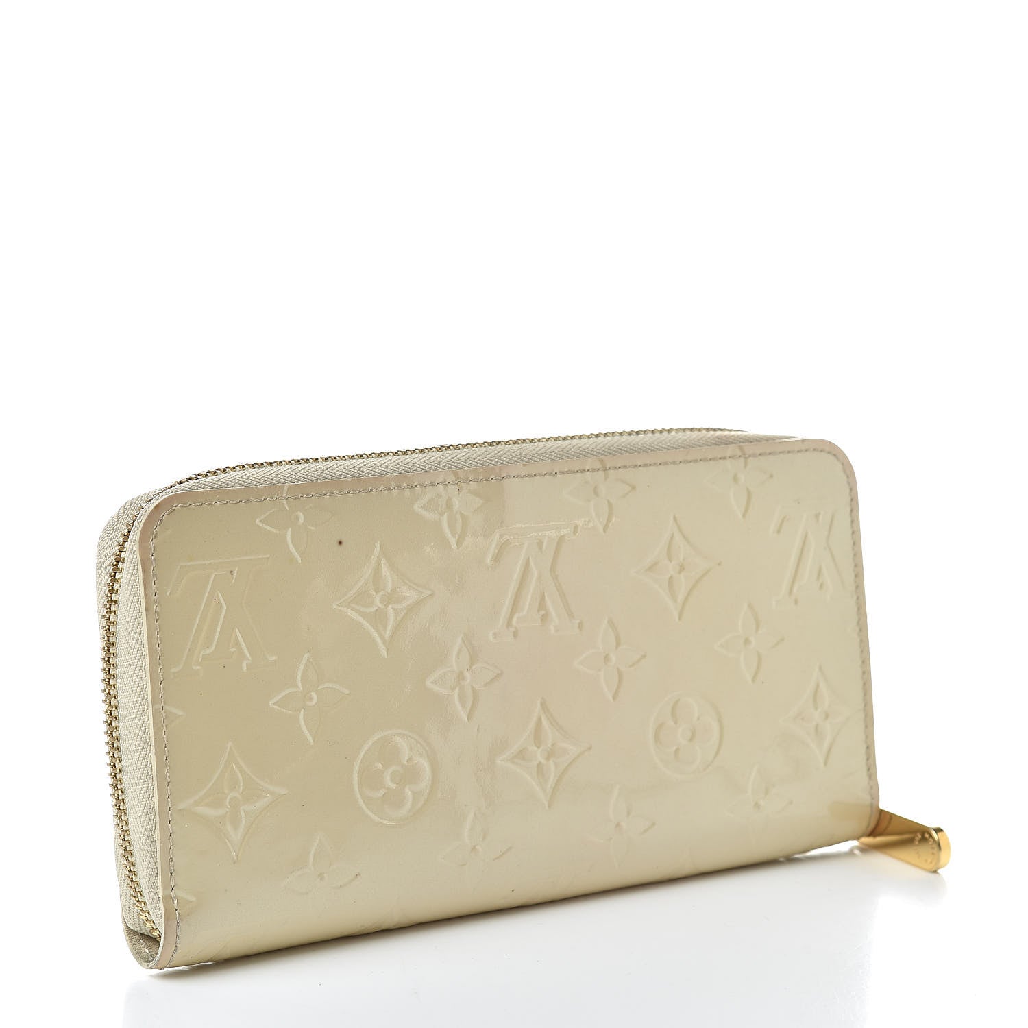 Louis Vuitton Vernis Zippy Wallet Blanc Corail 3 of 13