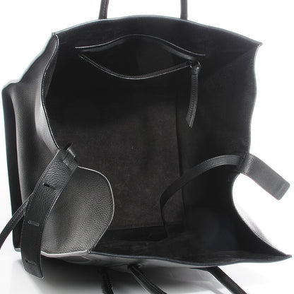 Celine Supple Calfskin Medium Phantom Luggage Black 5 of 8