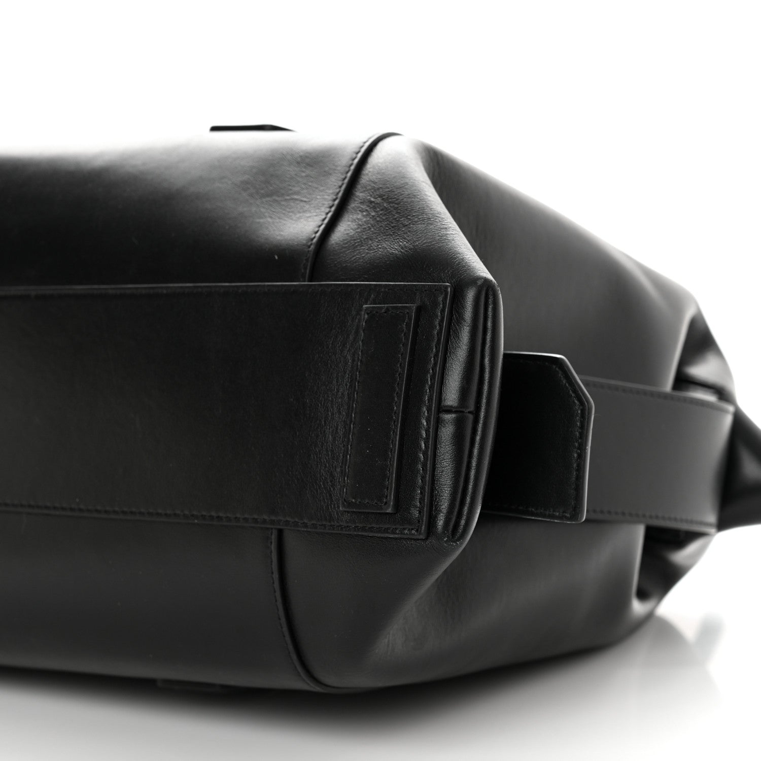 Givenchy Smooth Calfskin Medium Antigona Lock Duffle Bag Black 10 of 10