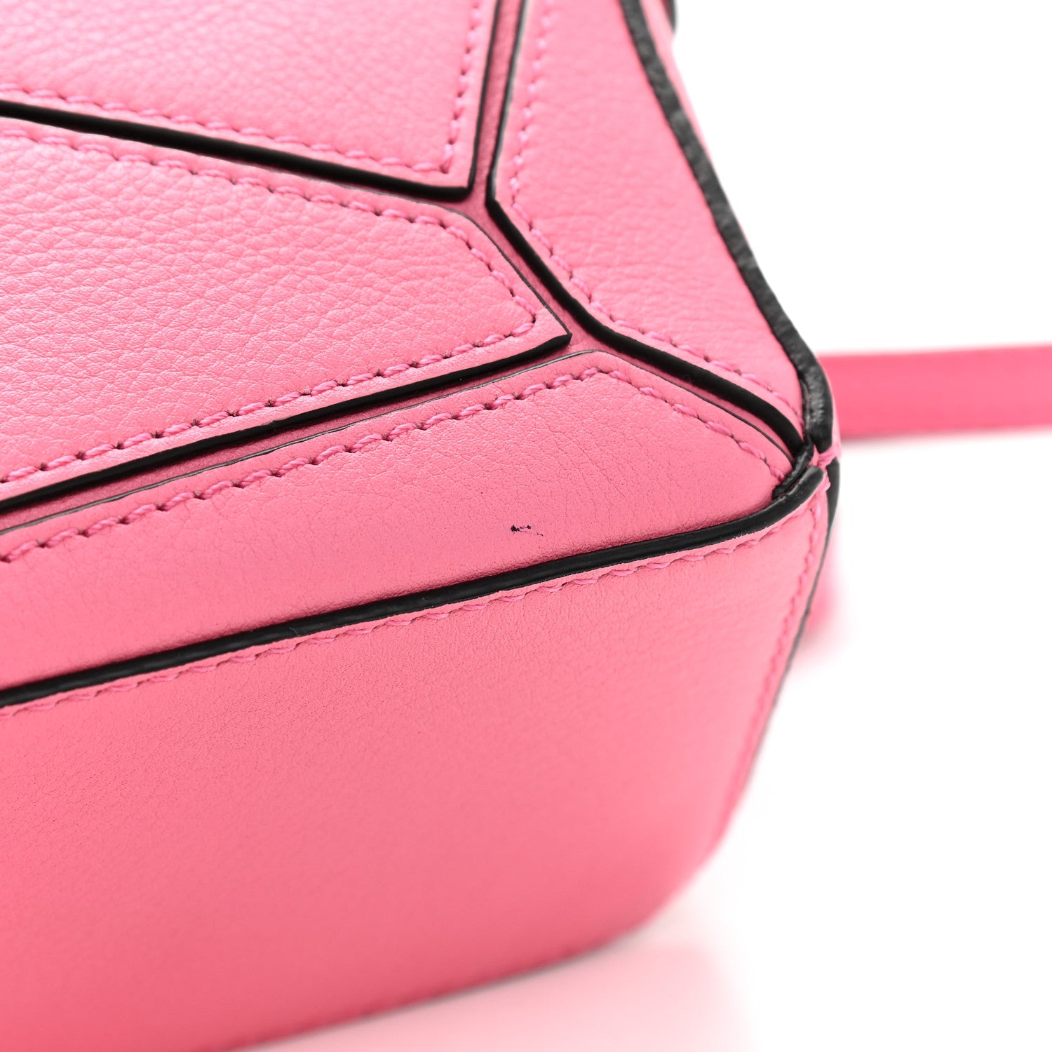 Loewe Calfskin Mini Puzzle Bag Wild Rose 10 of 10