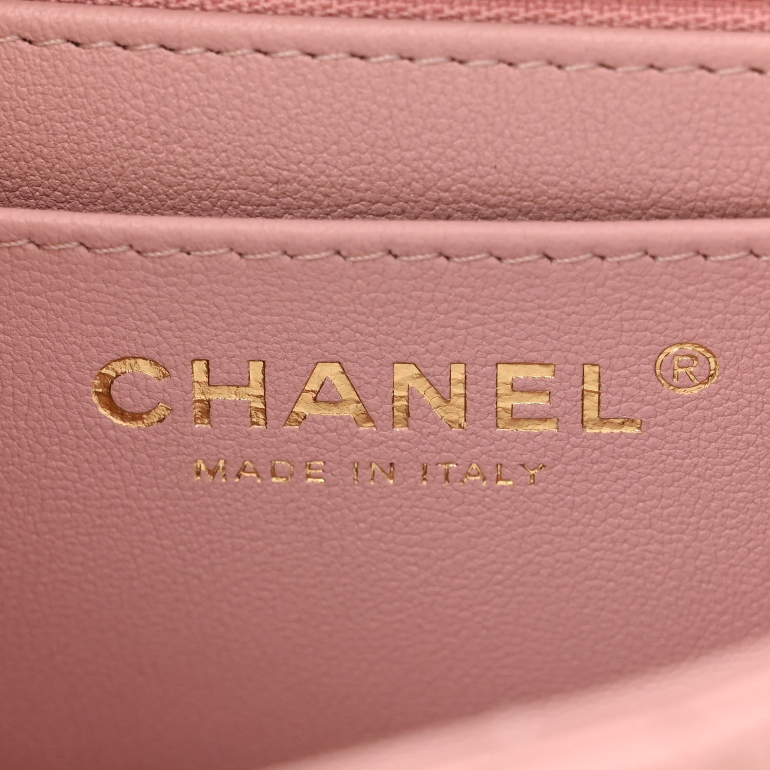 Chanel Lambskin Quilted Mini Top Handle Rectangular Flap Light Pink 8 of 11