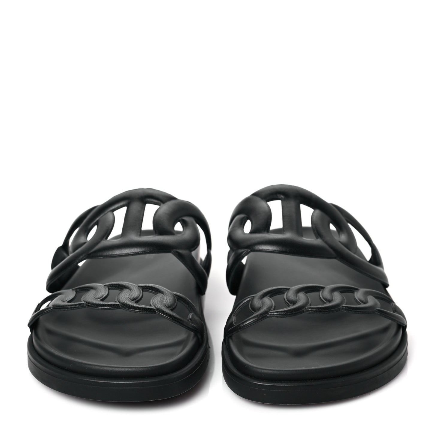Nappa Extra Sandals 38 Black