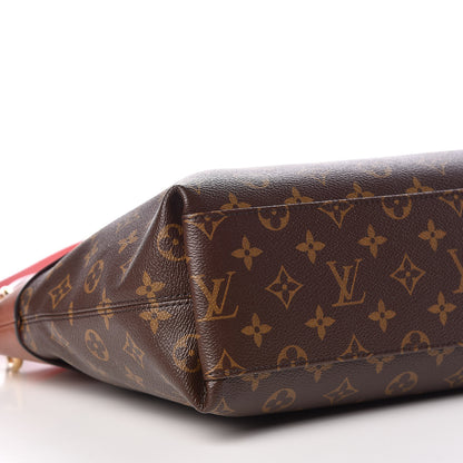 Louis Vuitton Monogram Tuileries Besace Caramel Rouge 6 of 11