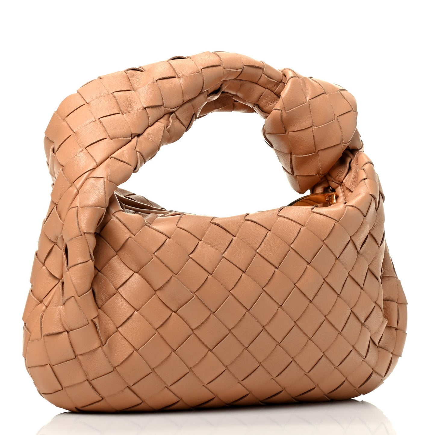 Nappa Intrecciato Mini Jodie Sandalwood