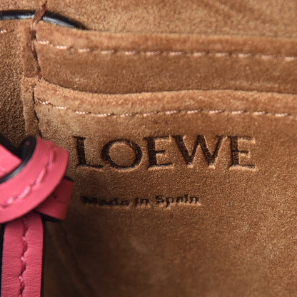 Loewe Grained Calfskin Mini Gate Crossbody Bag Wild Rose 6 of 8
