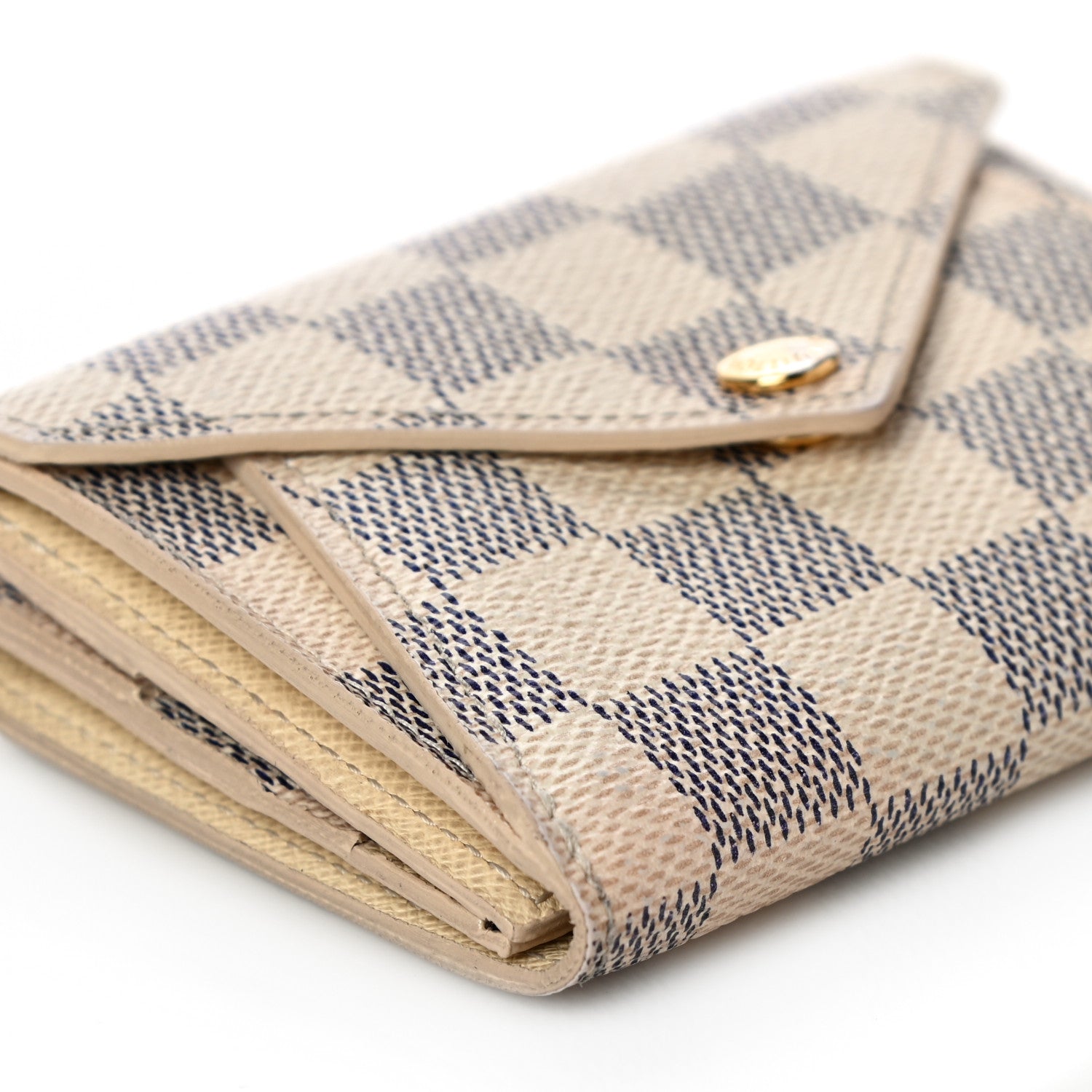 Louis Vuitton Damier Azur Compact Origami Wallet 9 of 12