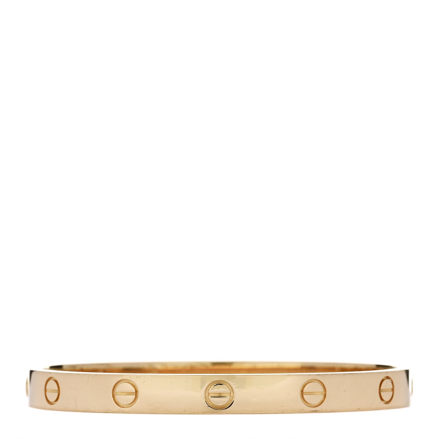 Cartier 18K Yellow Gold LOVE Bracelet 17 1 of 9