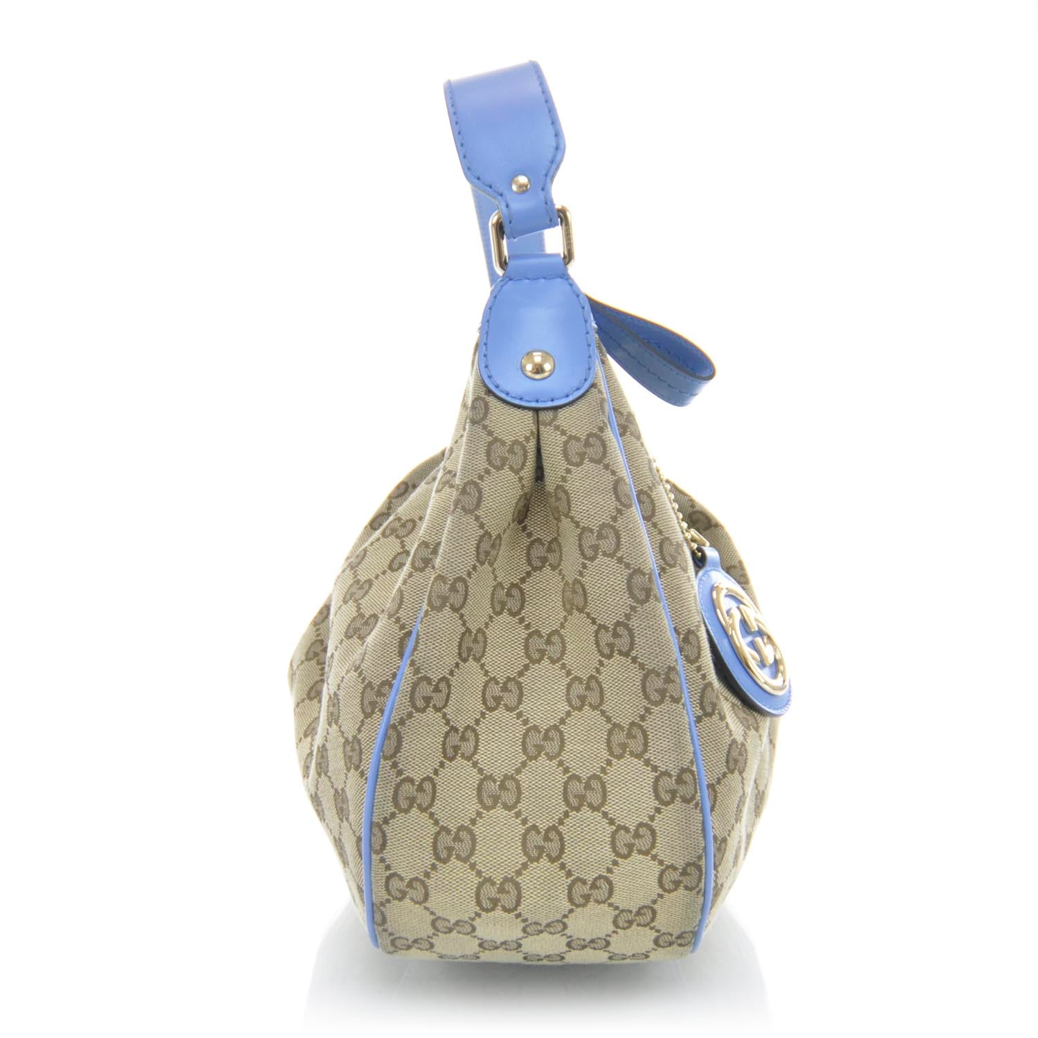 Gucci Monogram Medium Sukey Hobo 6 of 14