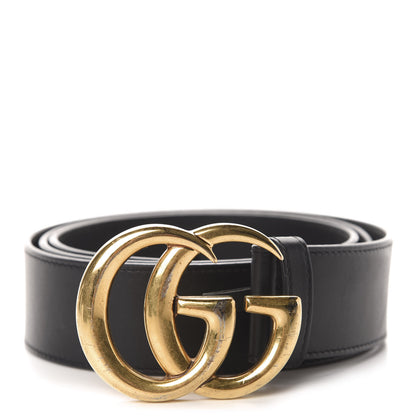 Gucci Calfskin Double G 40mm Belt 100 40 Black 1 of 6