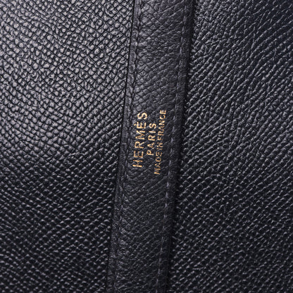 Hermes Courchevel Kelly Retourne 35 Bleu Marine 32 of 44