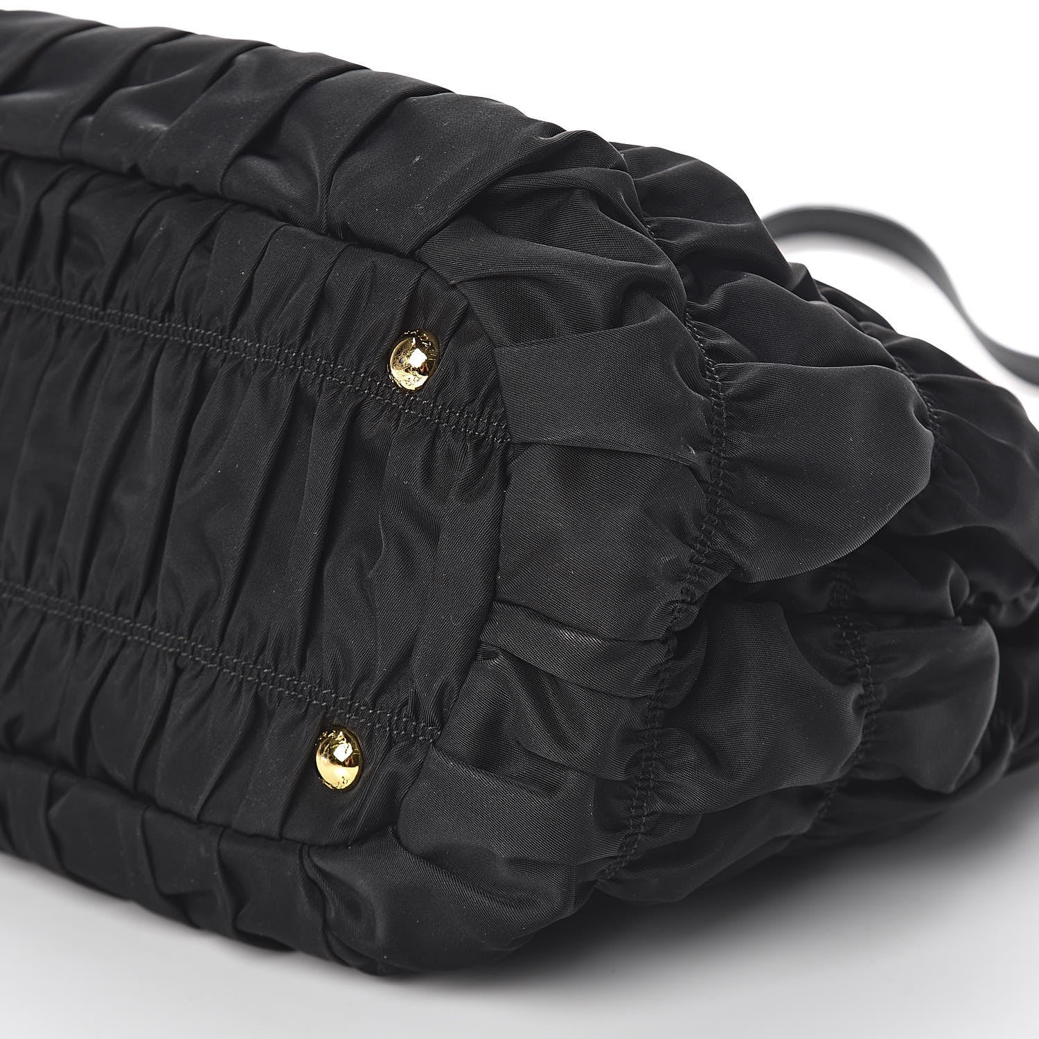 Prada Tessuto Nylon Gaufre Satchel Black 11 of 11