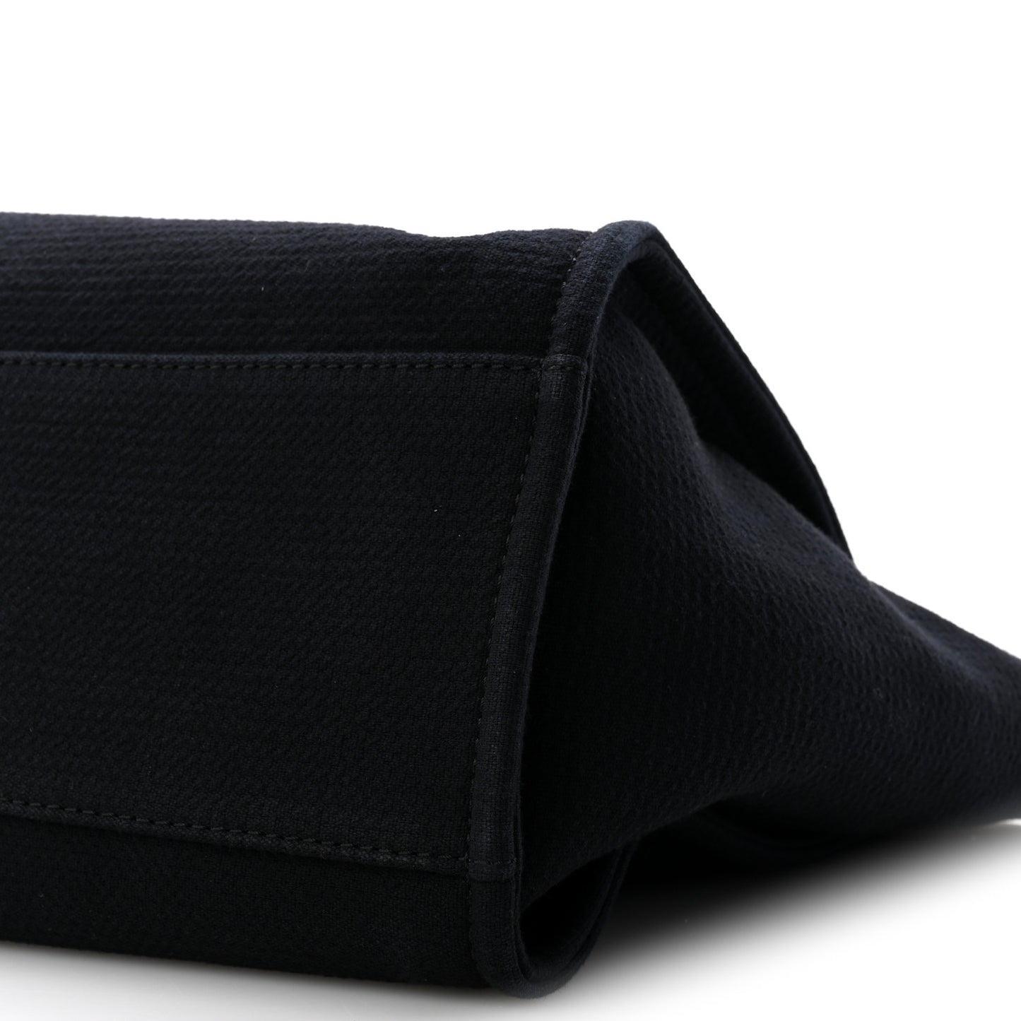 Mixed Fibers Medium Deauville Tote Black