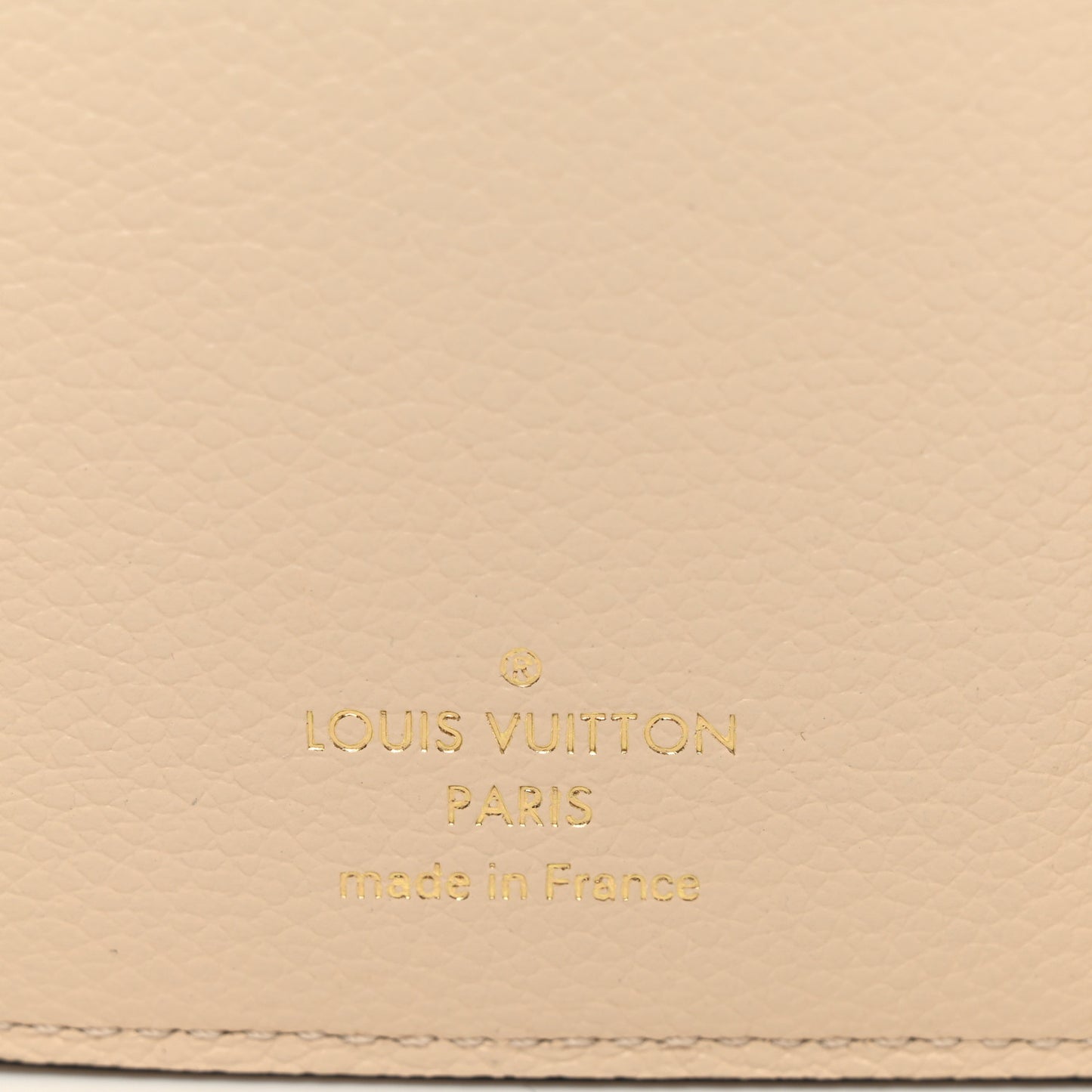 Empreinte Monogram Giant Victorine Wallet Creme Bois De Rose