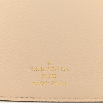 Louis Vuitton Empreinte Monogram Giant Victorine Wallet Creme Bois De Rose 6 of 6