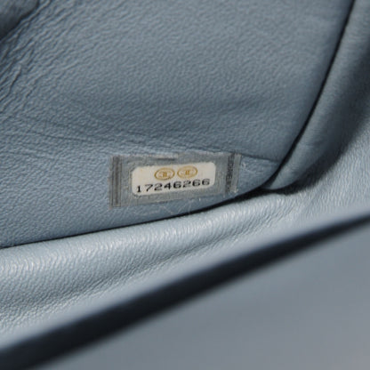 Chanel Iridescent Caviar Maxi Double Flap Grey 9 of 9