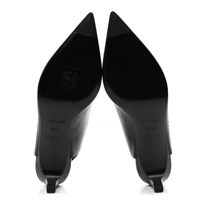 Hermes Nappa Lover 40 Pumps 35.5 Black 6 of 10