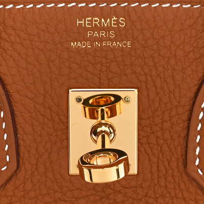 Hermes Togo Birkin 25 Gold 7 of 10