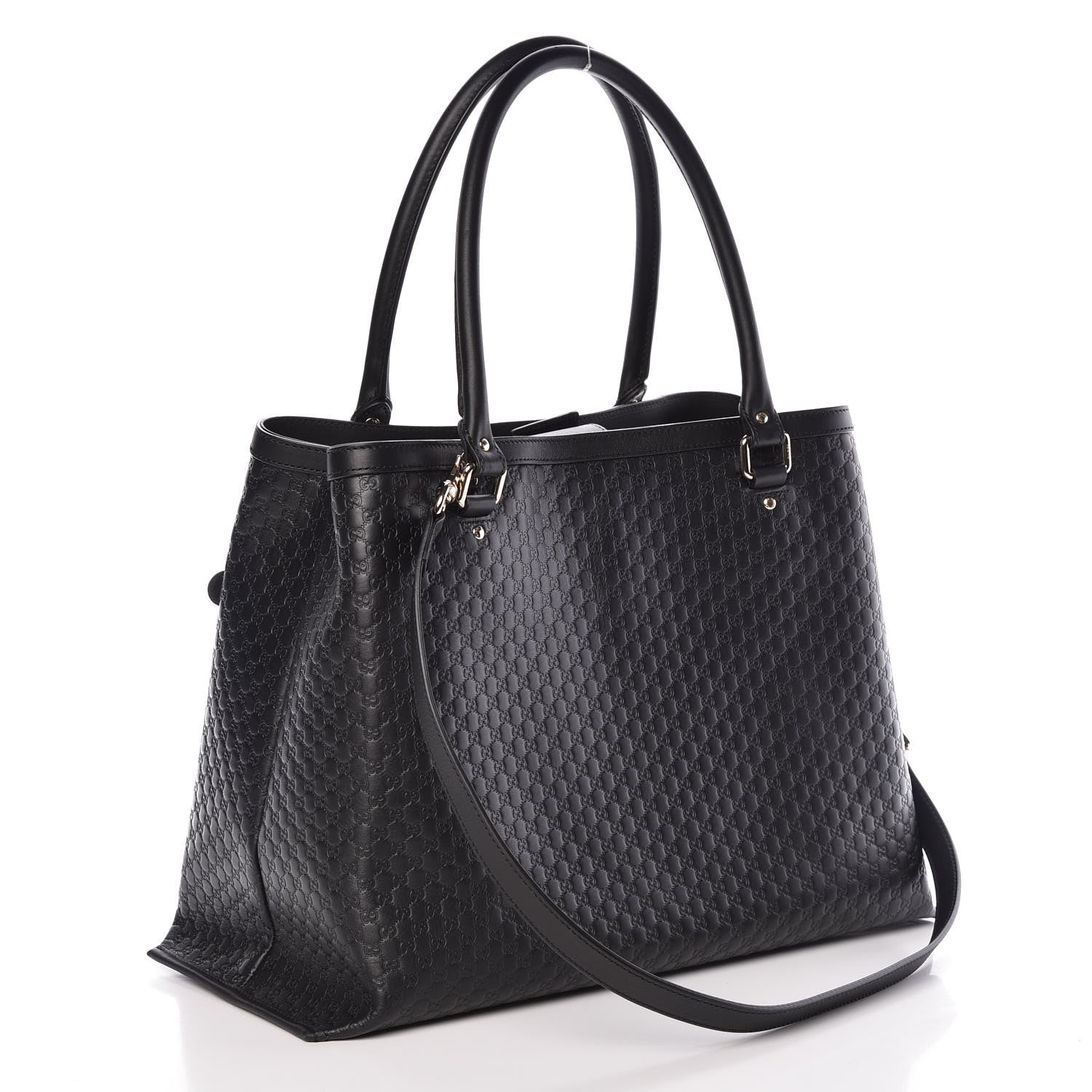 Gucci Soft Microguccissima Large Tote Black 4 of 12