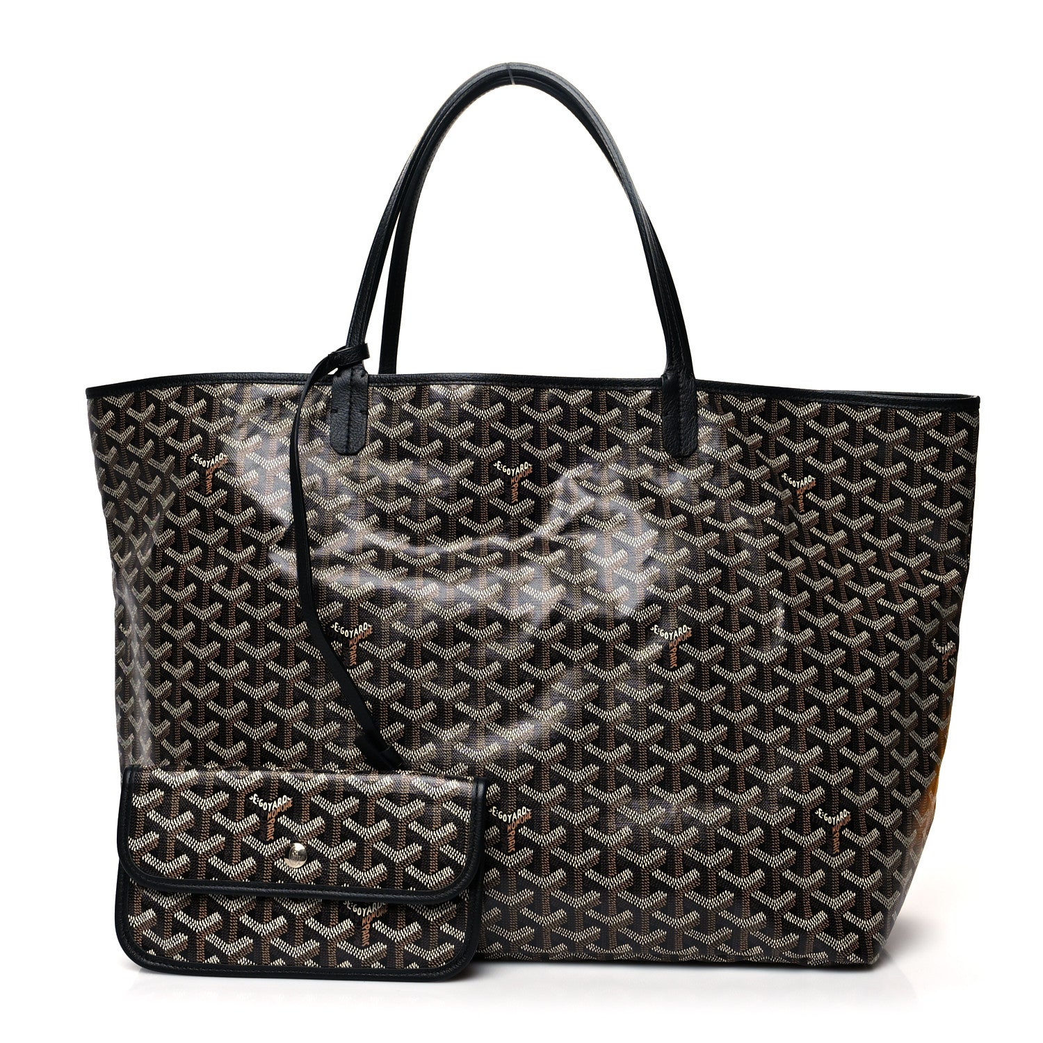 Goyard Goyardine Saint Louis GM Black 1 of 11