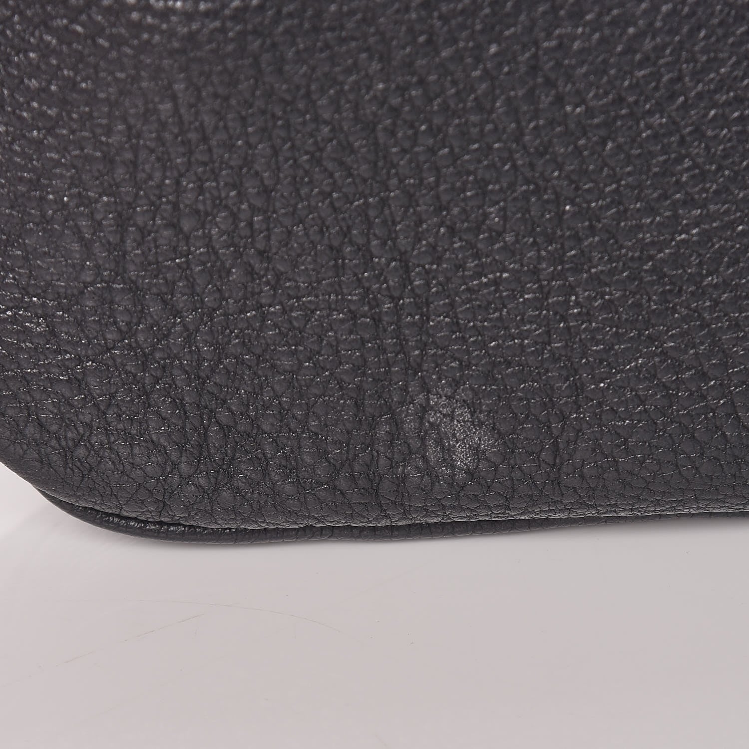 Gucci Grained Calfskin Logo Belt Bag Black 13 of 13