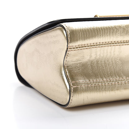 Louis Vuitton Calfskin Gravity Twist Shoulder Bag PM Gold 8 of 12