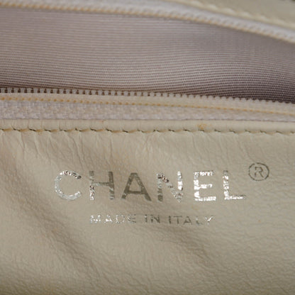 Chanel Caviar Quilted Medallion Tote White 6 of 7