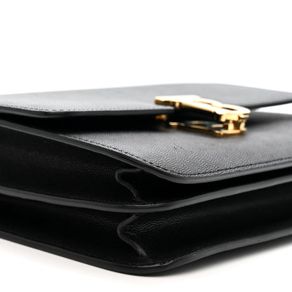 Burberry Grained Calfskin Medium TB Bag Black 8 of 9