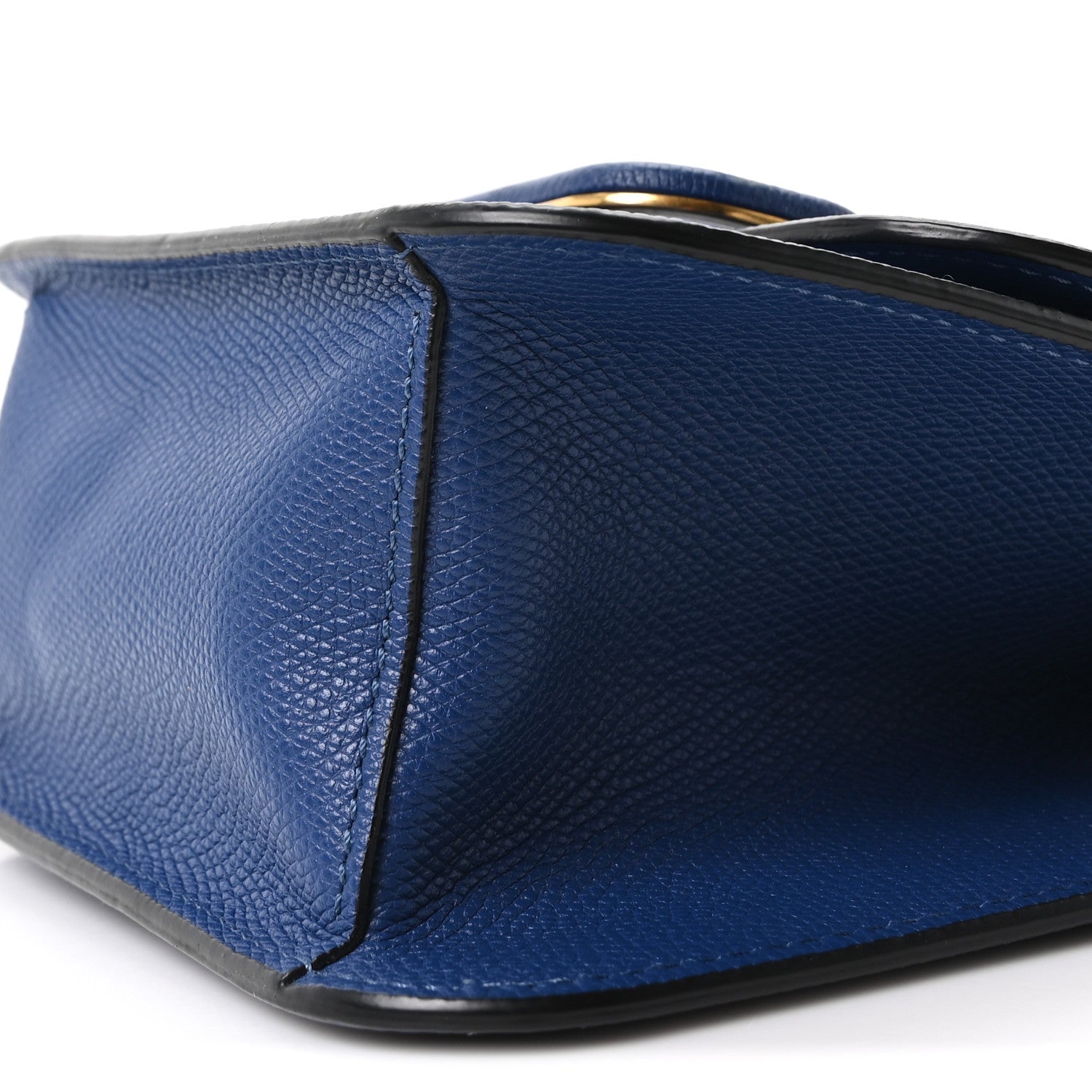 Valentino Garavani Grainy Calfskin Small VSling Shoulder Bag Blue 9 of 9