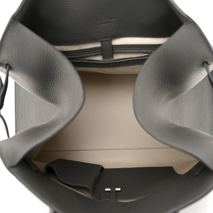 The Row Matte Grained Calfskin Soft Margaux 15 Timouse Grey 5 of 10