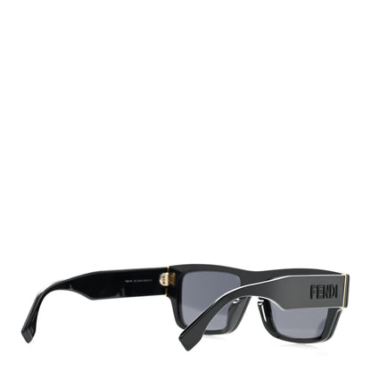 Fendi Acetate Square Sunglasses FE40118F Black 4 of 8