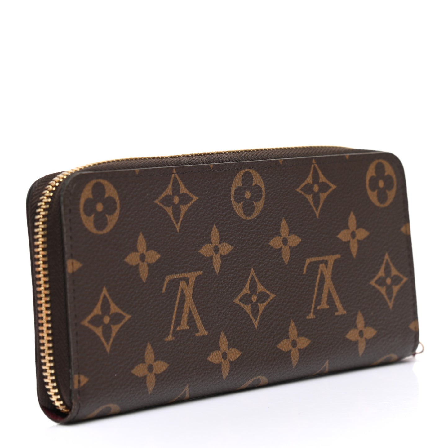 Monogram Clemence Wallet Fuchsia