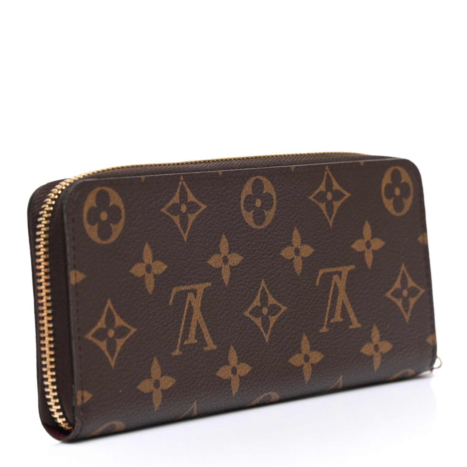 Louis Vuitton Monogram Clemence Wallet Fuchsia 3 of 9