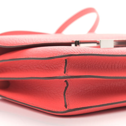 Hermes Chevre Mysore Constance 18 Rose Texas 6 of 9