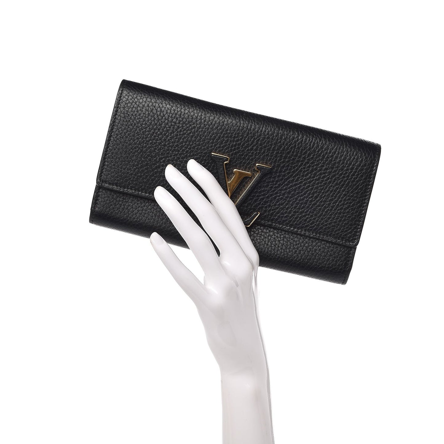 Taurillon Capucines Wallet Black