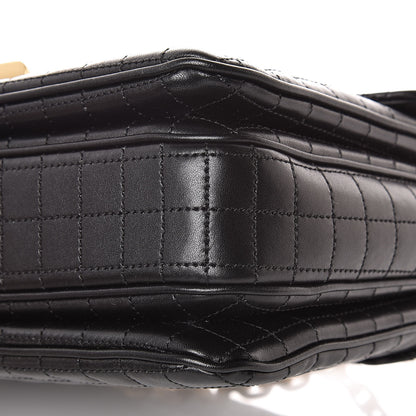 Celine Calfskin Quilted Medium C Bag Black 9 of 9