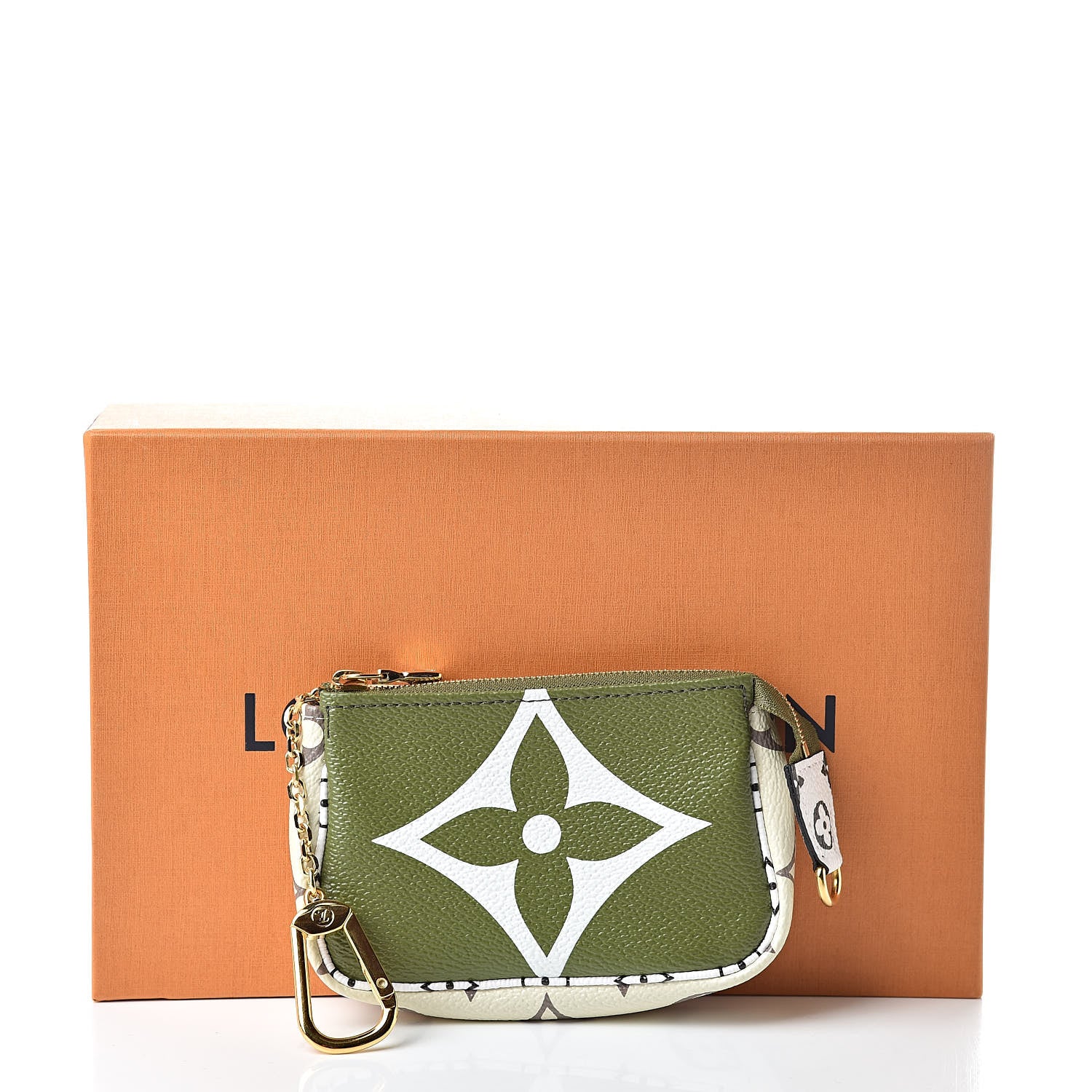 Louis Vuitton Monogram Giant Micro Pochette Accessories Kaki White 8 of 8