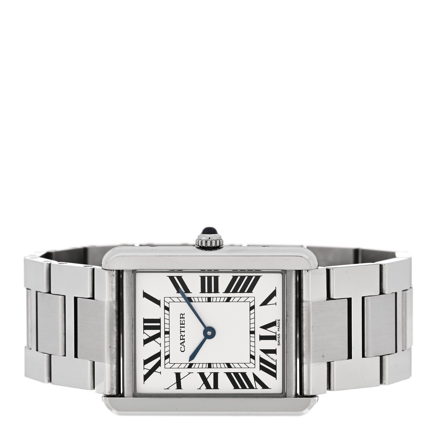 Cartier Stainless Steel 27mm Tank Solo Quartz Watch 2 of 4