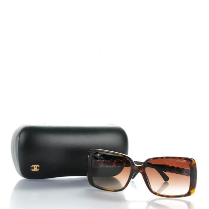Chanel Tortoise Shell Chain Sunglasses 5208-Q 7 of 7