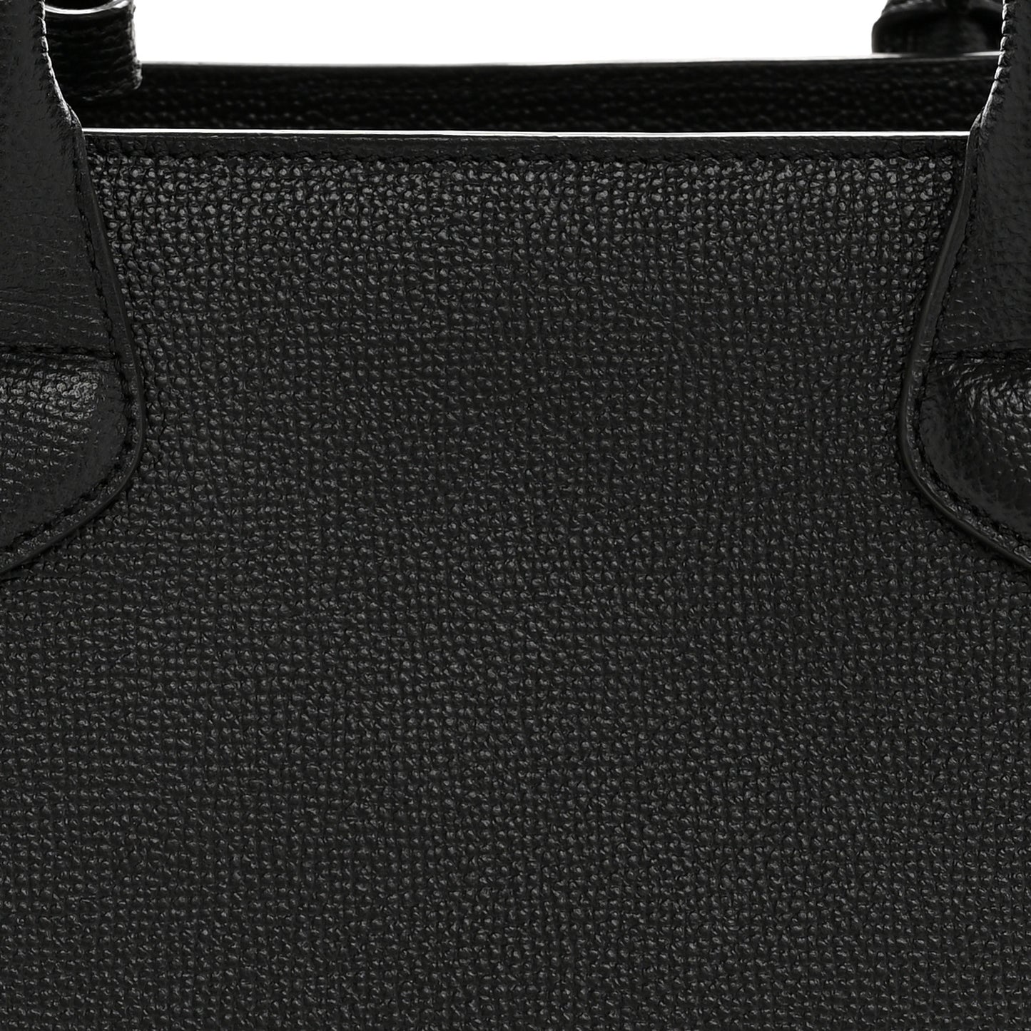 Derby Calfskin House Check Medium Banner Tote Black