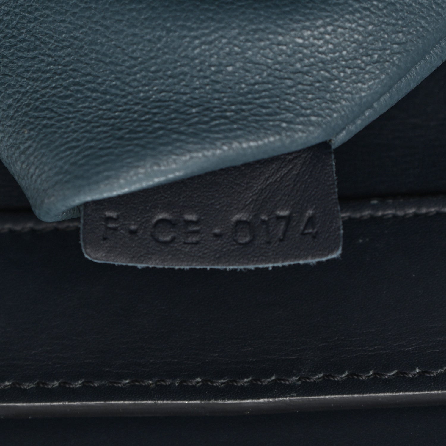 Celine Smooth Calfskin Micro Tri-Color Luggage Brick 7 of 17