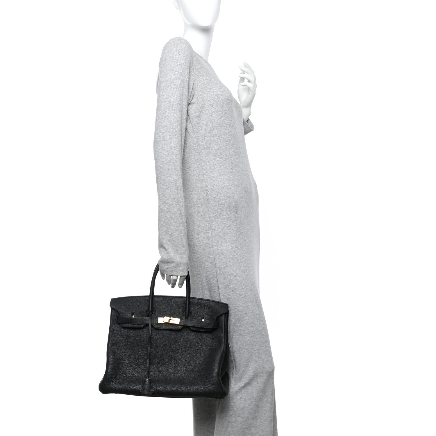 Hermes Togo Birkin 35 Black 2 of 10