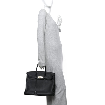 Hermes Togo Birkin 35 Black 2 of 10