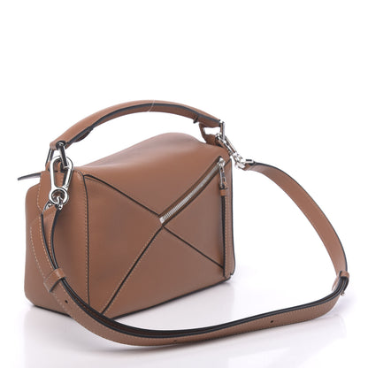 Loewe Calfskin Small Puzzle Bag Tan 3 of 9